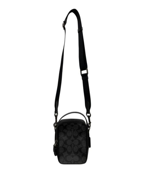 COACH（コーチ）COACH (コーチ) シグネチャーミニポーチ ブラックの古着・服飾アイテム