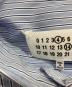 中古・古着 Maison Margiela (メゾンマルジェラ) ピンストライプロングシャツ ブルー サイズ:XS：30000円