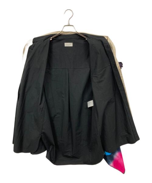 BED J.W. FORD（ベッドフォード）BED J.W. FORD (ベッドフォード) スカーフ付き ネクタイシャツ ブラックの古着・服飾アイテム