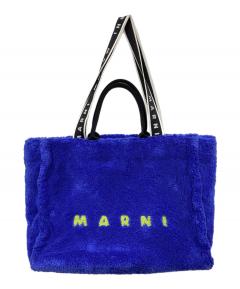 中古・古着通販】MARNI (マルニ) MUSEO SOFT LARGE TOTE ブラック