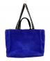 MARNI (マルニ) Logo Strap Terry Tote Bag ブルー：25000円