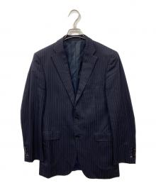 BURBERRY BLACK LABEL（バーバリーブラックレーベル）の古着「テーラードジャケット」｜ネイビー