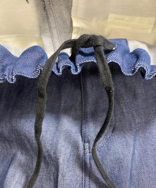 BLACK COMME des GARCONS（ブラックコムデギャルソン）BLACK COMME des GARCONS (ブラックコムデギャルソン) デニム サルエルパンツ インディゴ サイズ:Mの古着・服飾アイテム