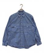 Porter Classicポータークラシック）の古着「ウエスタンチェックシャツ」｜ブルー