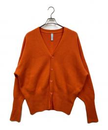 CFCL（シーエフシーエル）の古着「WOOL MILAN CARDIGAN」｜オレンジ