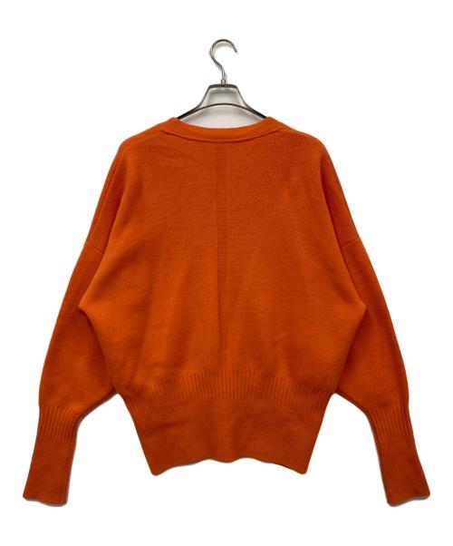 CFCL（シーエフシーエル）CFCL (シーエフシーエル) WOOL MILAN CARDIGAN オレンジ サイズ:5の古着・服飾アイテム
