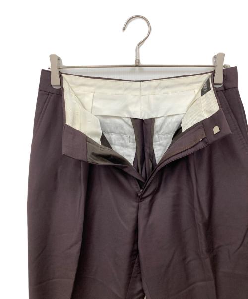 WACKO MARIA（ワコマリア）WACKO MARIA (ワコマリア) Ermenegildo Zegna (エルメネジルド・ゼニア) スラックス パープル サイズ:Mの古着・服飾アイテム