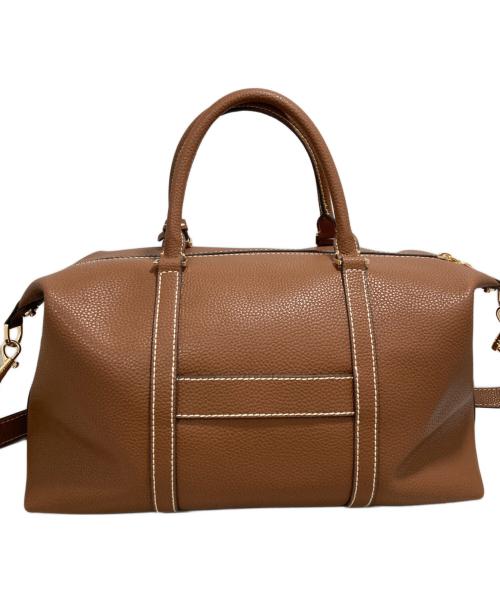 CHARLES & KEITH（チャールズアンドキース）CHARLES & KEITH (チャールズアンドキース) チャンス ボウリングバッグ ブラウンの古着・服飾アイテム