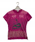 Vivienne Westwood manヴィヴィアン ウェストウッド マン）の古着「Tシャツ」｜ショッキングピンク