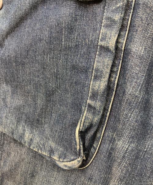 SASSAFRAS（ササフラス）SASSAFRAS (ササフラス) デニムパンツ インディゴ サイズ:MEDIUMの古着・服飾アイテム
