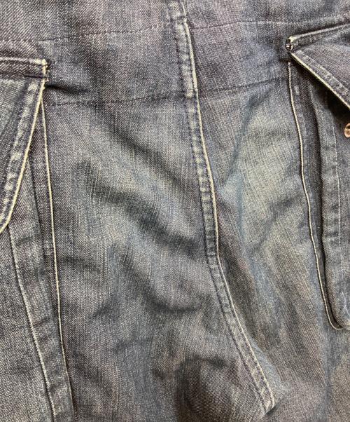 SASSAFRAS（ササフラス）SASSAFRAS (ササフラス) デニムパンツ インディゴ サイズ:MEDIUMの古着・服飾アイテム