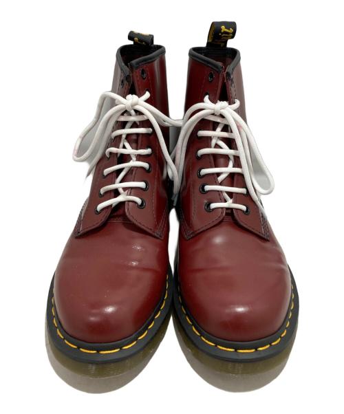 Dr.Martens（ドクターマーチン）Dr.Martens (ドクターマーチン) 8ホールブーツ レッド サイズ:UK7の古着・服飾アイテム