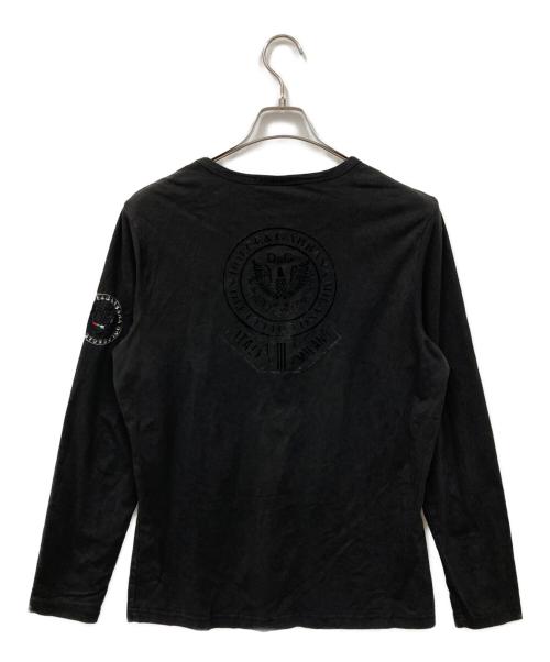 DOLCE & GABBANA（ドルチェ＆ガッバーナ）DOLCE & GABBANA (ドルチェ＆ガッバーナ) カットソー ブラック サイズ:XLの古着・服飾アイテム