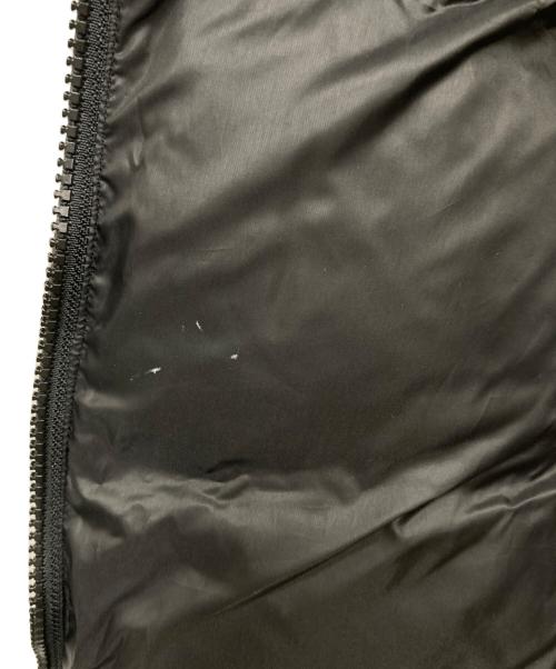 PAPAS（パパス）PAPAS (パパス) ワッペンダウンベスト グレー サイズ:Lの古着・服飾アイテム
