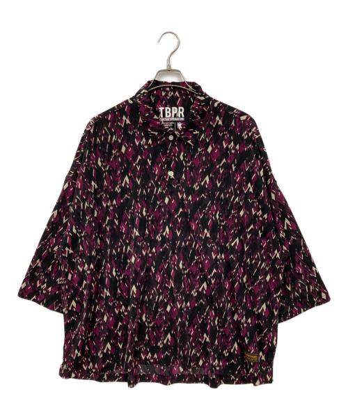 TIGHTBOOTH PRODUCTION（タイトブースプロダクション）TIGHTBOOTH PRODUCTION (タイトブースプロダクション) 半袖シャツ パープル サイズ:XLの古着・服飾アイテム