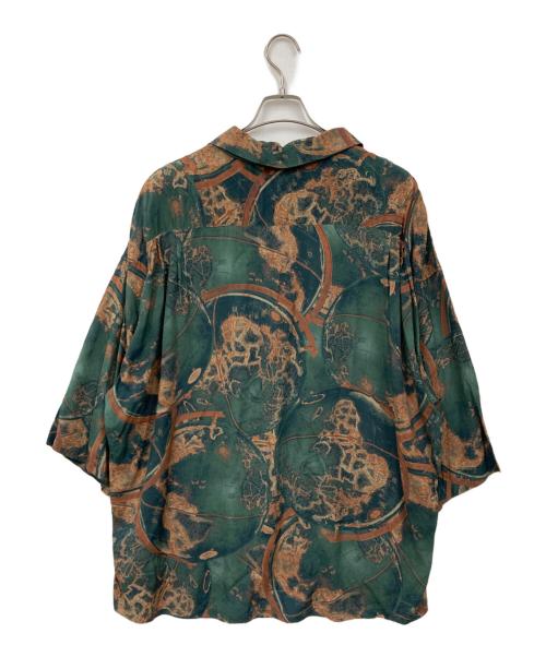 TIGHTBOOTH PRODUCTION（タイトブースプロダクション）TIGHTBOOTH PRODUCTION (タイトブースプロダクション) GLOBE 7 SLEEBE ALOHA グリーン サイズ:XLの古着・服飾アイテム