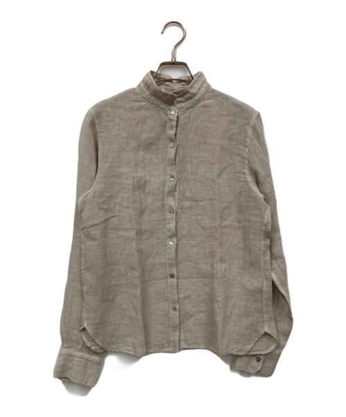 evam eva（エヴァムエヴァ）evam eva (エヴァムエヴァ) 長袖シャツ ベージュ サイズ:1の古着・服飾アイテム