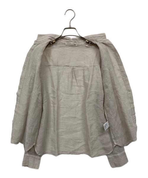 evam eva（エヴァムエヴァ）evam eva (エヴァムエヴァ) 長袖シャツ ベージュ サイズ:1の古着・服飾アイテム