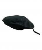 ISSEY MIYAKE×IKKO TANAKAイッセイミヤケ×イッコウタナカ）の古着「CIRCLECAP」｜ブラック