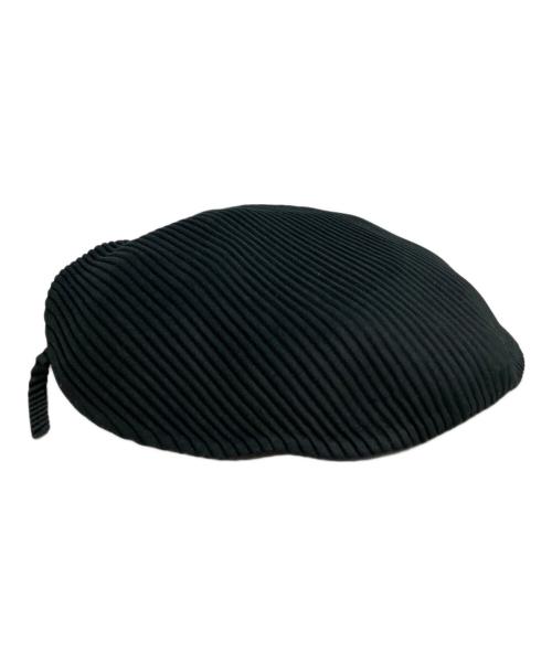 ISSEY MIYAKE（イッセイミヤケ）ISSEY MIYAKE (イッセイミヤケ) IKKO TANAKA (イッコウタナカ) CIRCLECAP ブラックの古着・服飾アイテム