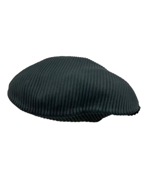 ISSEY MIYAKE（イッセイミヤケ）ISSEY MIYAKE (イッセイミヤケ) IKKO TANAKA (イッコウタナカ) CIRCLECAP ブラックの古着・服飾アイテム