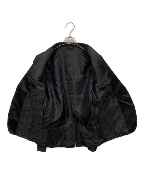 DIESEL Black Gold（ディーゼル ブラック ゴールド）DIESEL BLACK GOLD (ディーゼル ブラック ゴールド) broken set up ブラック サイズ:ｼﾞｬｹｯﾄ44/ﾊﾟﾝﾂ46の古着・服飾アイテム