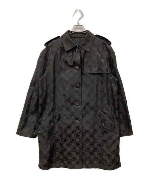 Salvatore Ferragamo（サルヴァトーレ フェラガモ）Salvatore Ferragamo (サルヴァトーレ フェラガモ) トレンチコート ブラック サイズ:40の古着・服飾アイテム