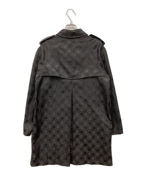 Salvatore Ferragamo（サルヴァトーレ フェラガモ）Salvatore Ferragamo (サルヴァトーレ フェラガモ) トレンチコート ブラック サイズ:40の古着・服飾アイテム