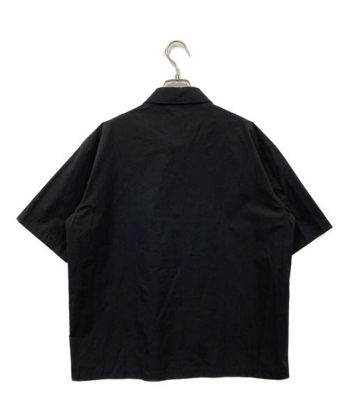 STUDIO NICHOLSON（スタジオ ニコルソン）STUDIO NICHOLSON (スタジオ ニコルソン) 半袖シャツ ブラックの古着・服飾アイテム