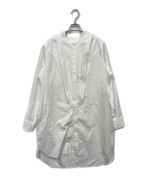 Yohji Yamamoto pour homme（ヨウジヤマモト プールオム）Yohji Yamamoto pour homme (ヨウジヤマモト プールオム) シャツ ホワイト サイズ:2の古着・服飾アイテム