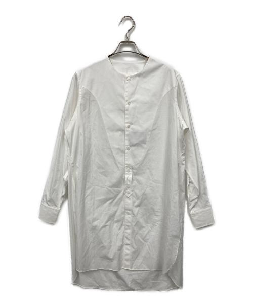 Yohji Yamamoto pour homme（ヨウジヤマモト プールオム）Yohji Yamamoto pour homme (ヨウジヤマモト プールオム) シャツ ホワイト サイズ:2の古着・服飾アイテム