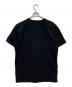 MAISON KITSUNE (メゾンキツネ) チラックスロゴ Tシャツ ブラック サイズ:XL：8000円