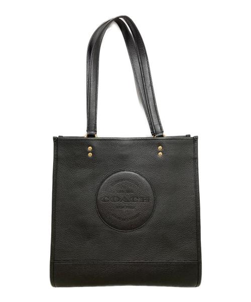 COACH（コーチ）COACH (コーチ) トートレザーバッグ ブラックの古着・服飾アイテム