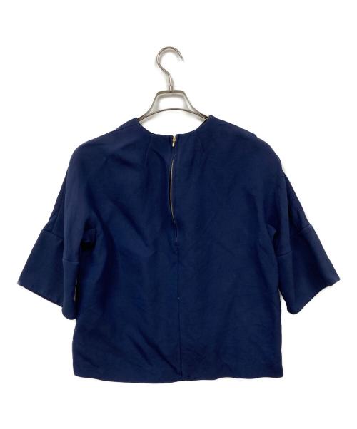 DRAWER（ドゥロワー）Drawer (ドゥロワー) ブラウス ネイビー サイズ:36の古着・服飾アイテム