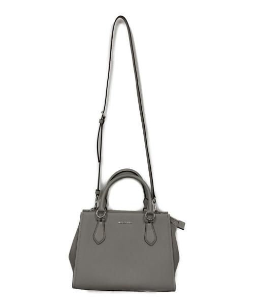 MICHAEL KORS（マイケルコース）MICHAEL KORS (マイケルコース) 2WAYバッグ グレーの古着・服飾アイテム