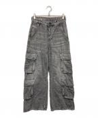 DIESELディーゼル）の古着「D-SIRE-CARGO-D」｜ブラック