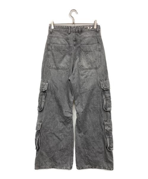 DIESEL（ディーゼル）DIESEL (ディーゼル) D-SIRE-CARGO-D ブラック サイズ:W25の古着・服飾アイテム