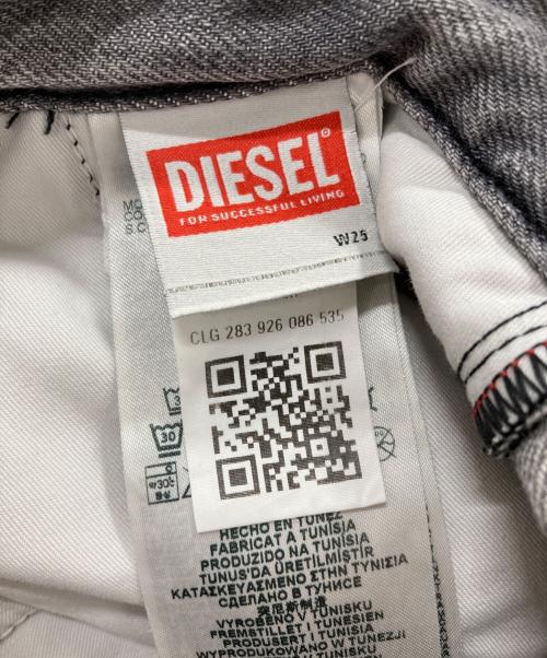 DIESEL（ディーゼル）DIESEL (ディーゼル) D-SIRE-CARGO-D ブラック サイズ:W25の古着・服飾アイテム