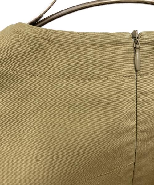 BLAMINK（ブラミンク）BLAMINK (ブラミンク) ノースリーブワンピース ベージュ サイズ:36の古着・服飾アイテム