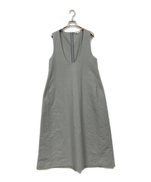 BLAMINK（ブラミンク）BLAMINK (ブラミンク) ノースリーブワンピース グレー サイズ:36の古着・服飾アイテム