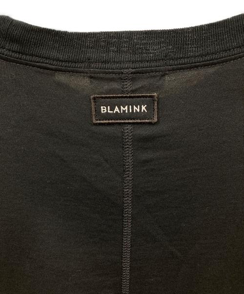 BLAMINK（ブラミンク）BLAMINK (ブラミンク) カットソー ネイビー サイズ:36の古着・服飾アイテム