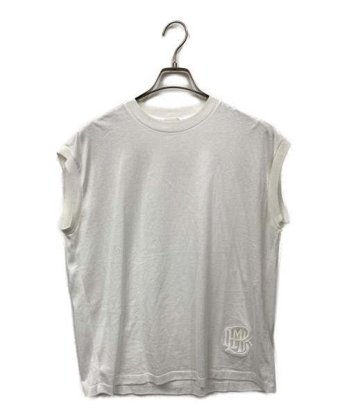 BLAMINK（ブラミンク）BLAMINK (ブラミンク) ノースリーブカットソー ホワイト サイズ:SIZE 1の古着・服飾アイテム