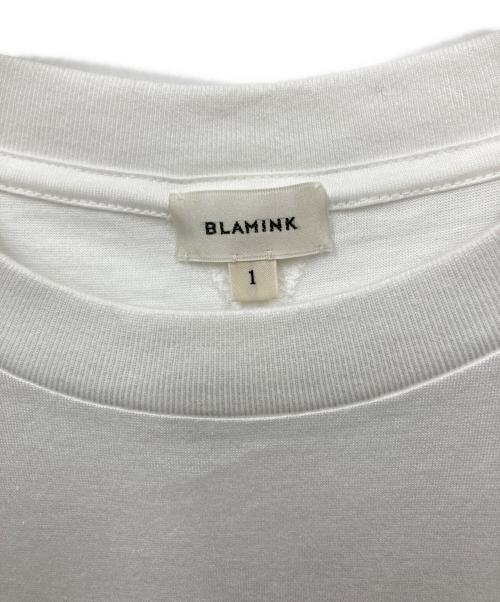 BLAMINK（ブラミンク）BLAMINK (ブラミンク) ノースリーブカットソー ホワイト サイズ:SIZE 1の古着・服飾アイテム
