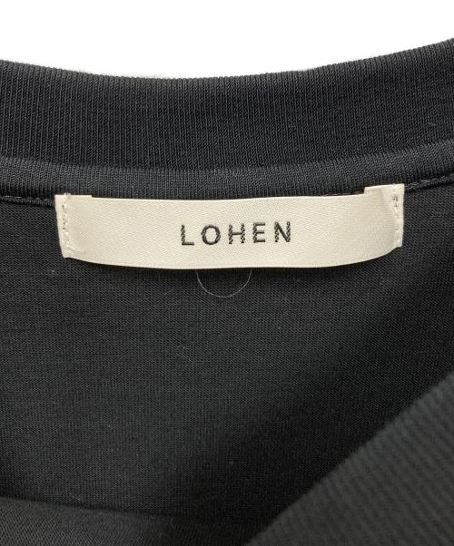 LOHEN（ローヘン）LOHEN (ローヘン) カットソー ブラック サイズ:Fの古着・服飾アイテム