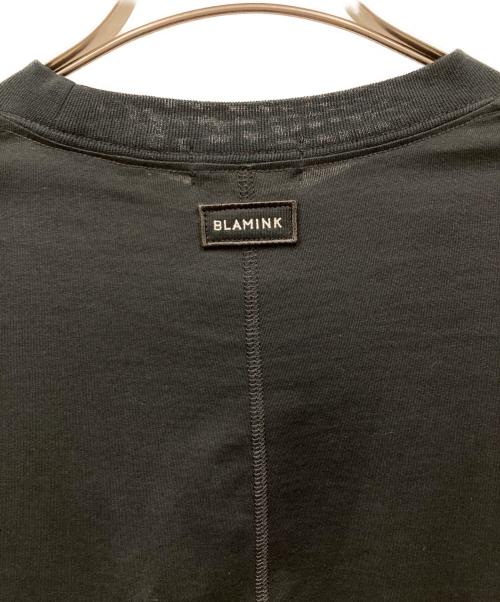 BLAMINK（ブラミンク）BLAMINK (ブラミンク) カットソー ブラック サイズ:38の古着・服飾アイテム