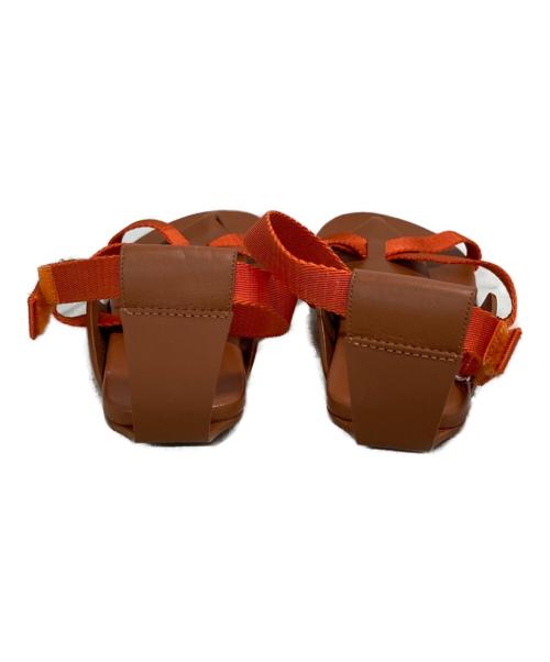 HERMES（エルメス）HERMES (エルメス) サンダル オレンジ サイズ:37の古着・服飾アイテム