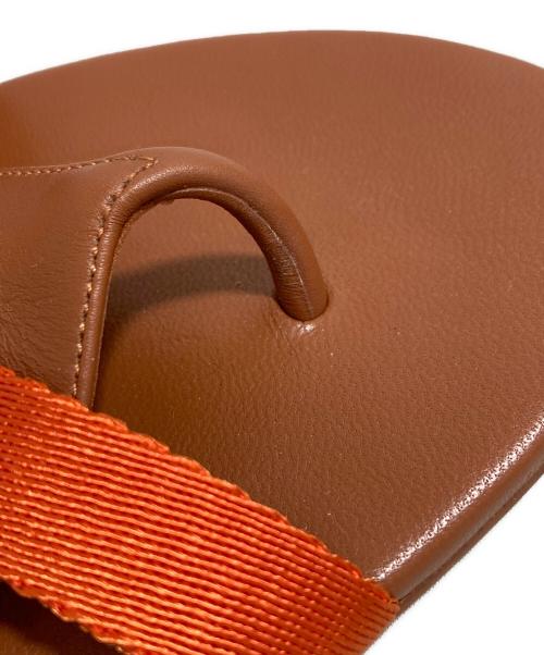 HERMES（エルメス）HERMES (エルメス) サンダル オレンジ サイズ:37の古着・服飾アイテム