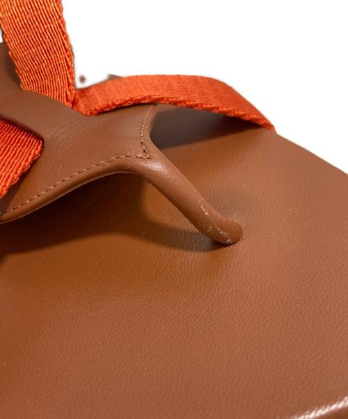 HERMES（エルメス）HERMES (エルメス) サンダル オレンジ サイズ:37の古着・服飾アイテム