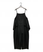 LOHENローヘン）の古着「AYERED CAMI ALL IN ONE」｜ブラック
