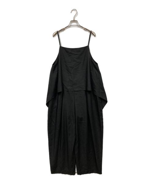 LOHEN（ローヘン）LOHEN (ローヘン) AYERED CAMI ALL IN ONE ブラック サイズ:36の古着・服飾アイテム